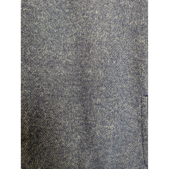 Aerie Sparkle Navy Blue Cowl Neck Sweatshirt Women's XS - Picture 2 of 5